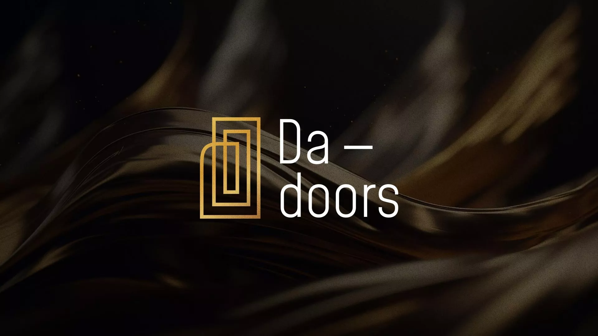 Разработка логотипа для компании «DA-DOORS» в Голицыно